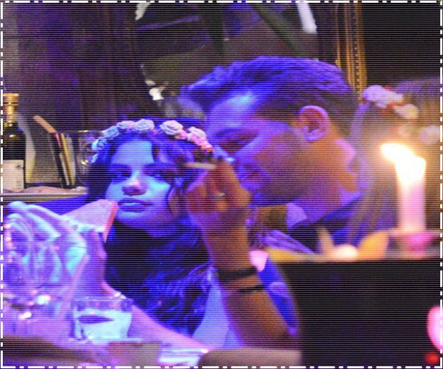 tumblr_n9dzreshbL1r81g3ao3_500 - xX_Selena with Cara inside a restaurant in Saint Tropez