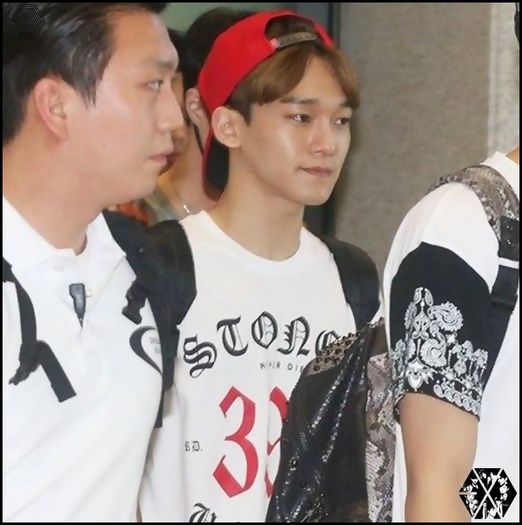 140629exochenchongqingairportincheonairport7565 - exo - 140629 Chen - Chongqing Airport - Incheon Airport