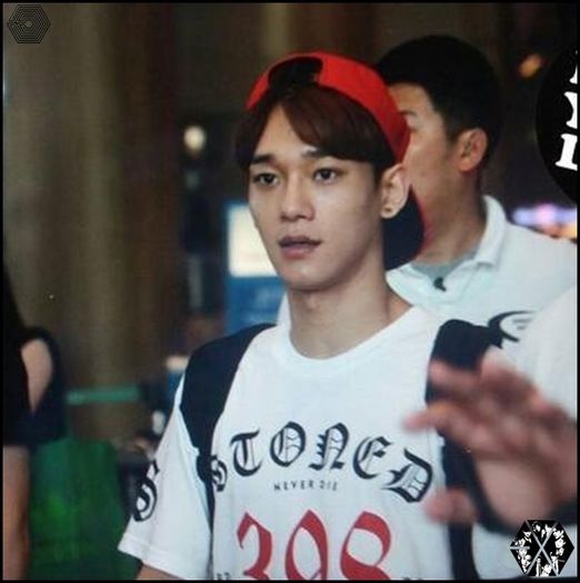 140629exochenchongqingairportincheonairport8554 - exo - 140629 Chen - Chongqing Airport - Incheon Airport