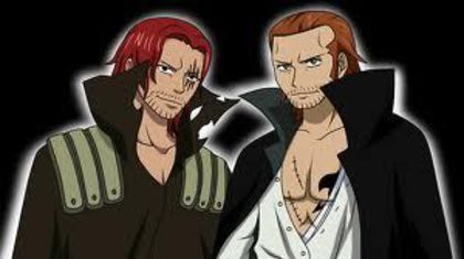 Shanks from One Piece and Gildarts from Fairy Tail