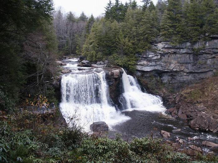Blackwater Falls 1 - Virginia de Vest SUA 2003