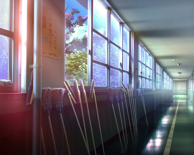 Iubesc scolile astea din anime-uri...