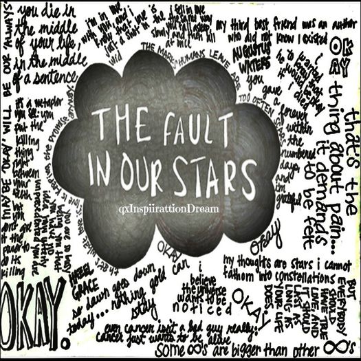 ___________________________ - The Fault in Our Stars made me cry