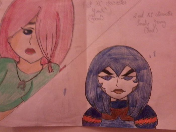 Yuuki VS Zero Young; 1st Xiaolin character:Yuuki(Good)
2nd Xiaolin character:Zero Young(Bad,Heylin girl)
