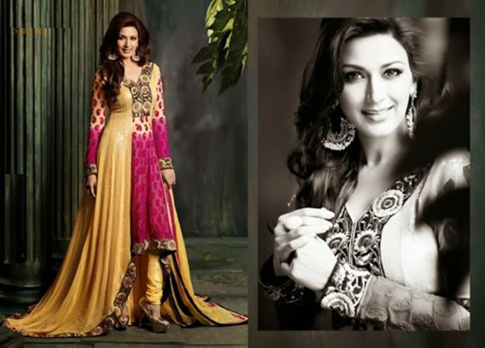 Sonali Bendre Frocks 2014-4