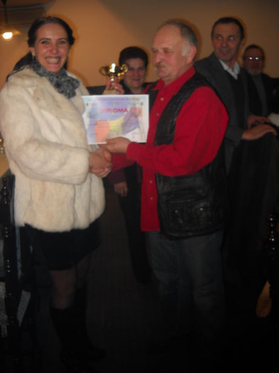 premianta asociatiei, ALINA - PRIETENI COLUMBOFILI SI NU NUMAI