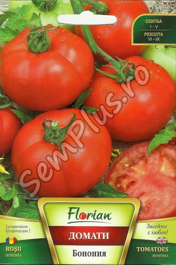 Seminte de rosii Bononia - 1 gram - 2,39 lei - Seminte de tomate - soiuri