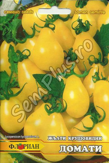 Seminte de rosii cherry prunisoare galbene - 0,5 grame - 2,99 lei - Seminte de tomate - soiuri