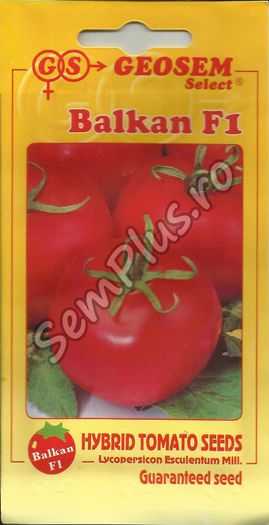 Seminte de rosii Balkan F1 - 0,5 grame - 5 lei - Seminte de tomate bulgaresti - hibrizi