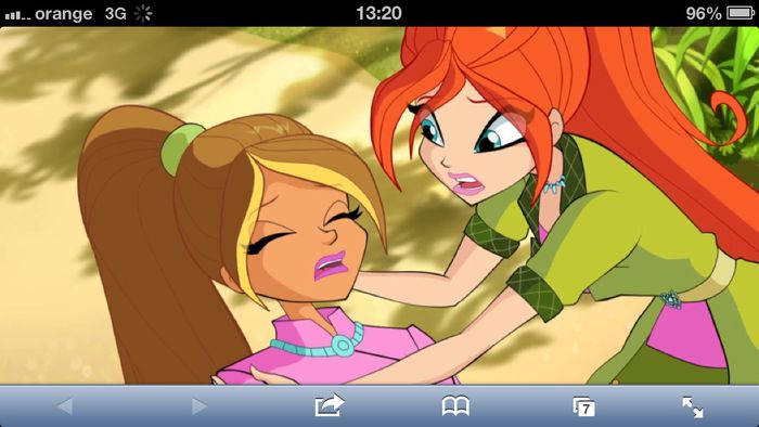 Flora si Bloom; Winx club, sezon 6, episodul 10
