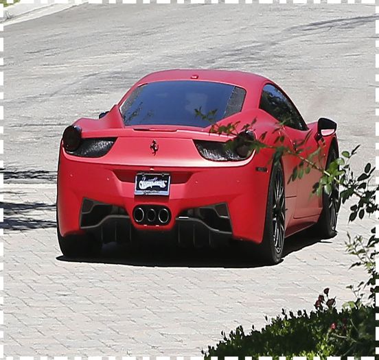  - xz - Heading -to-her- house -with - J ustin - Bieber -in-Calabasas -CA x x