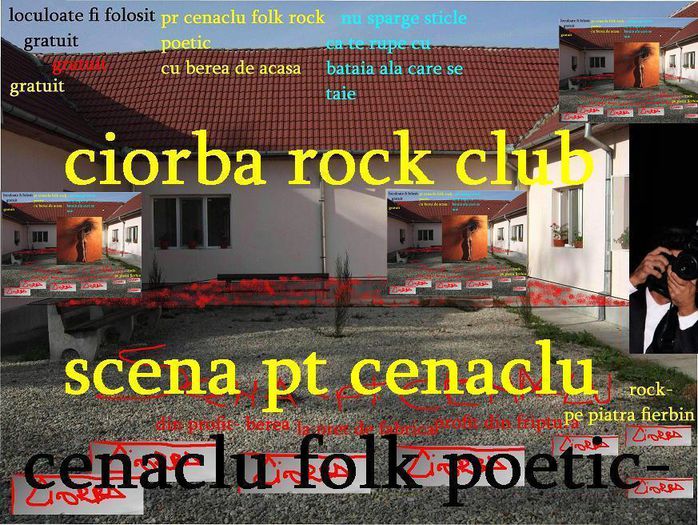 ciorba rock club - 2 banci - si ROCK AND ROLL- adu totu de acasa - - ROCK Vacation FREE TIME vacanta timp liber week end