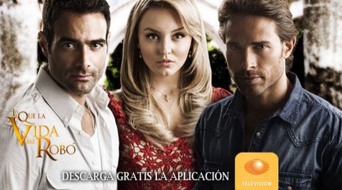218. Spune-mi ca esti a mea (2013); Lo Que La Vida Me Robo cu Angelique Boyer, Sebastian Rulli si Luis Roberto Guzmán
