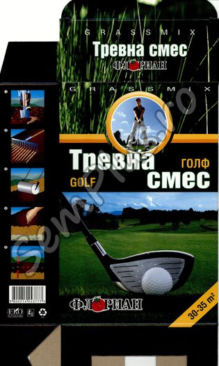 GAZON GOLF SPECIAL-HOBBY - FATA - Seminte de gazon