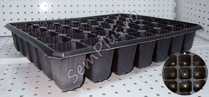 Tavi de cultivare pentru rasad F42 - 3,50 lei; Foarte potrivite pentru rasaduri si plante tinere. In functie de gradul de maturitate al rasadului, se folosesc diverse tipuri de tavite.
