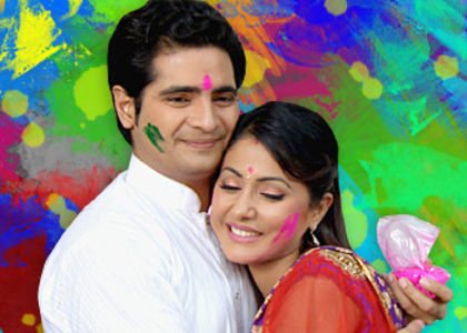 Karan & Hina - Holi