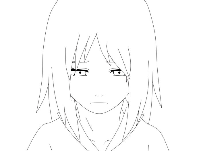 Sad_Lineart - Linearts