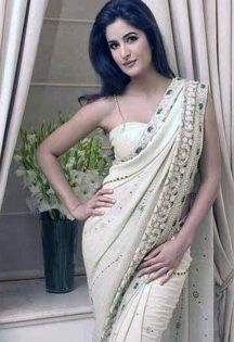 Katrina Kaif - 64- Actrite celebre imbracate in saree