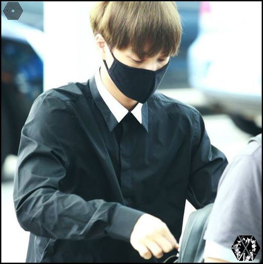 140802kaiincheonxianairport2143 - exo - 140802 Kai - Incheon Xian airport