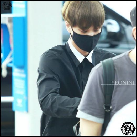 140802kaiincheonxianairport4364 - exo - 140802 Kai - Incheon Xian airport