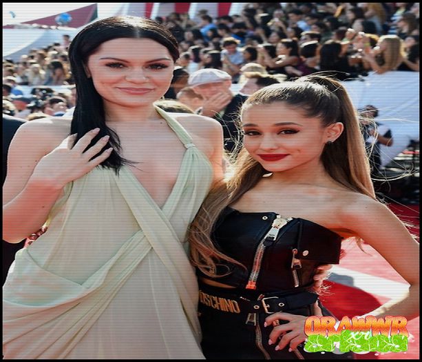 Ariana and Jessie J at the VMA s - 2O14
