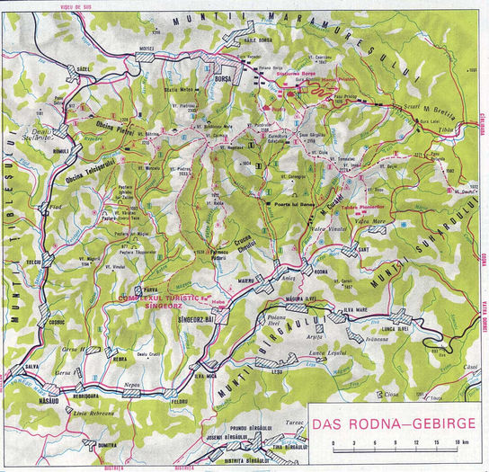 muntii rodnei harta - andreea romana linie de bijuterii pe baza resurselor din muntii RODNA