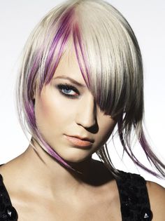 lucie-doughty-purple-hair-color - Ce culoare de par alegeti