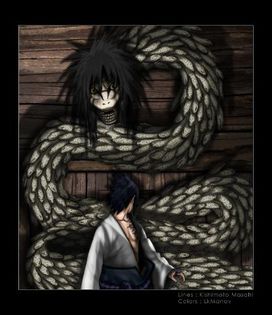 sasuke vs orochimaru