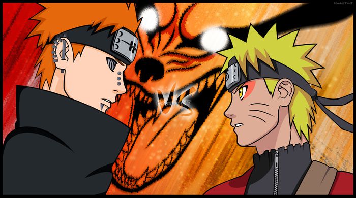 Naruto vs pain