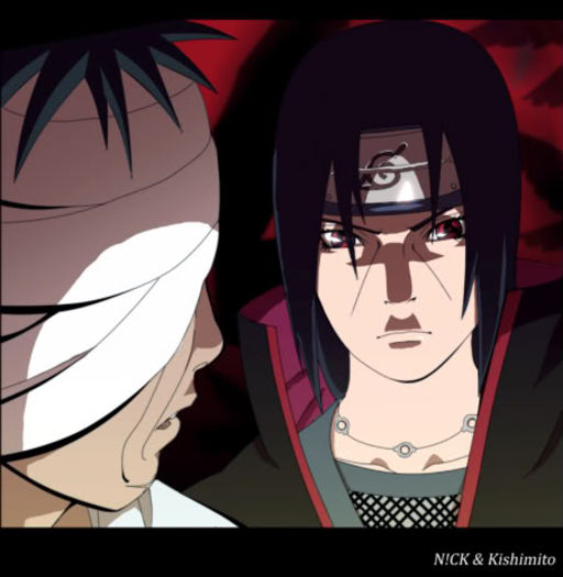 itachi vs danzo