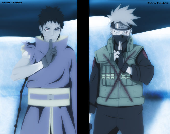 kakashi vs obito - kakashi vs obito