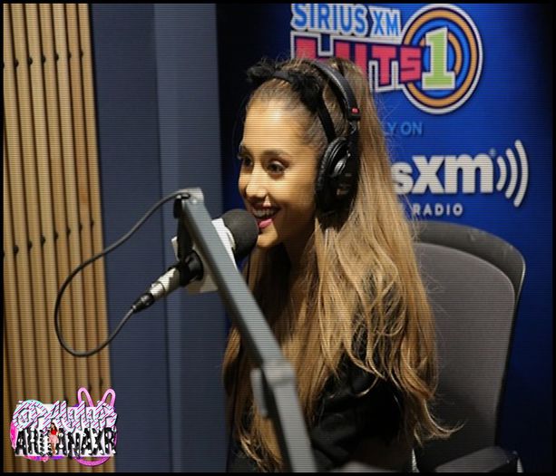 Ariana at SiriusXM Hits 1 The Morning Mash Up Broadcast - 2O14