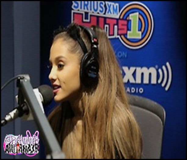 Ariana at SiriusXM Hits 1 The Morning Mash Up Broadcast - 2O14