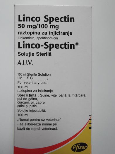 LINCO SPECTIN INJ 100 ML 149 RON