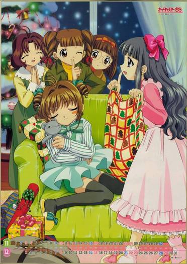 Sakura, Tomoyo, Rika, Naoko si Chiharu - Card Captor Sakura