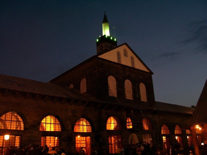 Ulu Cami in Diyarbakir - Turkey (night)