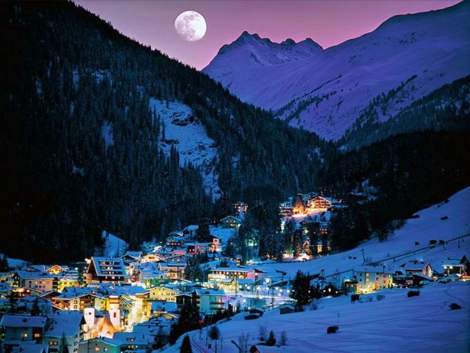 St. Anton at Arlberg, Tirol, Austria