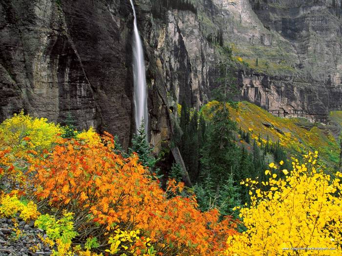 Bridalveil Fall, Telluride, Colorado