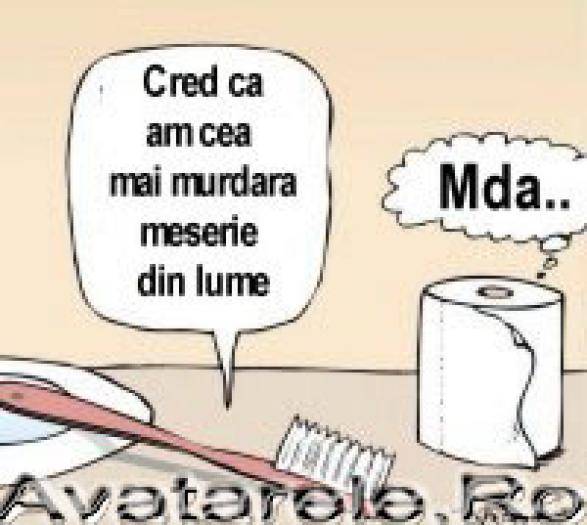 o convorbire intre o periuta de tinti si hartia genica