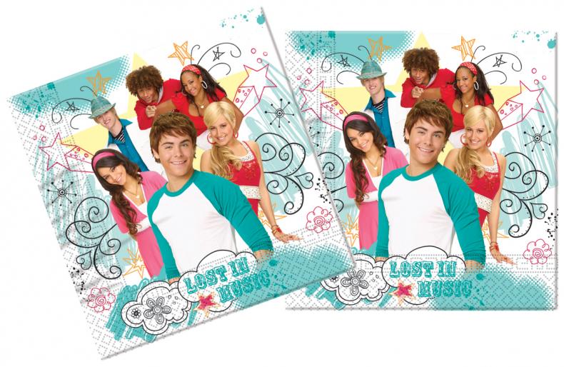 HSM-2-NAPKIN - High school musical 2