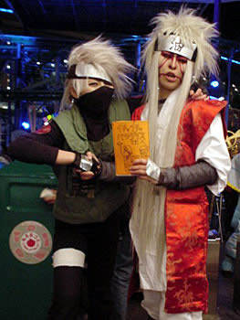 kakashi and jyraia cosplay