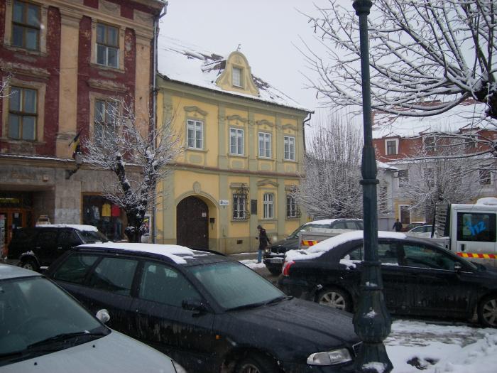 Iarna la Medias-Casa memoriala Gustav Schuster-Dutz