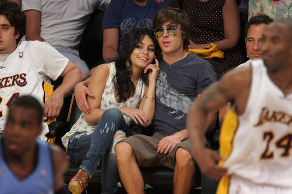 Celebrities+At+The+Lakers+Game+UPi16v8oaL_l - zanessa