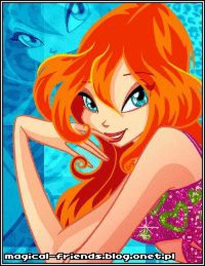 bloom ca-n oglinda - Winx Club