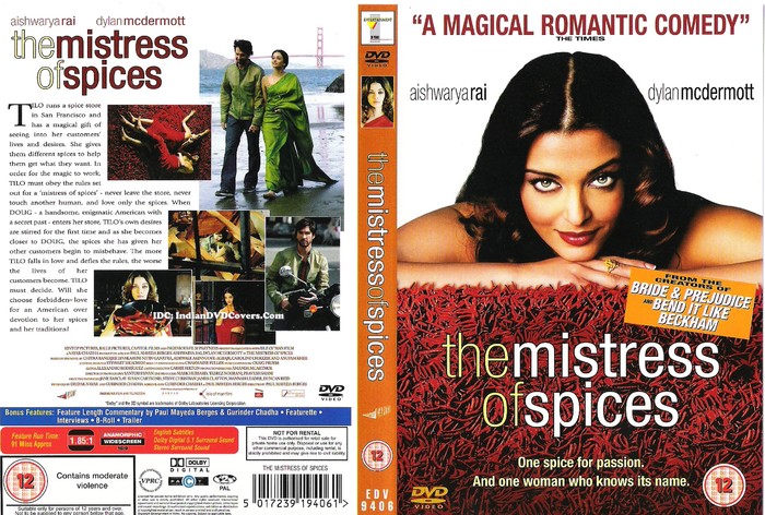 The Mistress Of Spices DVD Cover