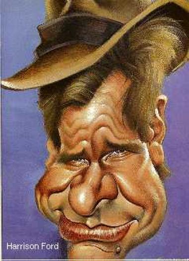 harrison-ford - caricaturi cu celebritati