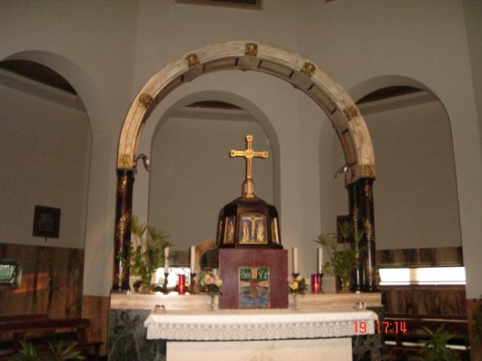 157  Israel - Tiberias (la biserica catolica de langa Marea Galilee)
