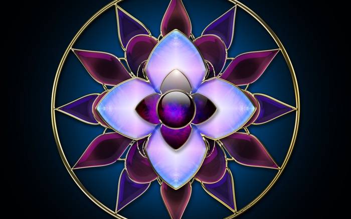 Flower - Glass Wallpapers