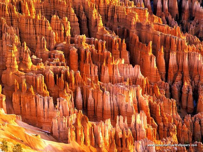 Wallpapers - Nature 9 - Hoodoos_Formations,_Bryce_Canyon,_Utah - Very Beautiful Nature Scenes