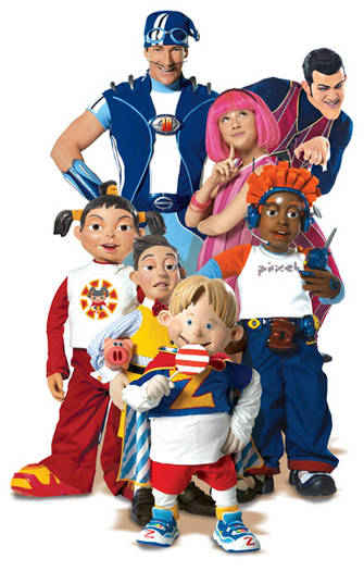 lazy-town-group - lazy town